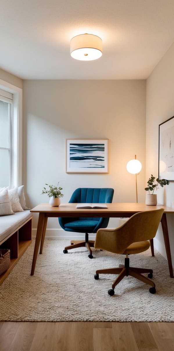30 Cozy Home Office Ideas for a Comfortable Workspace: Create Your ...
