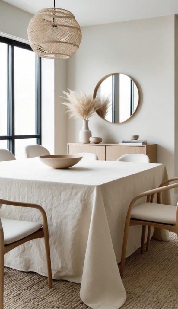 36 Neutral Dining Room Ideas for Subtle Sophistication: Effortless ...