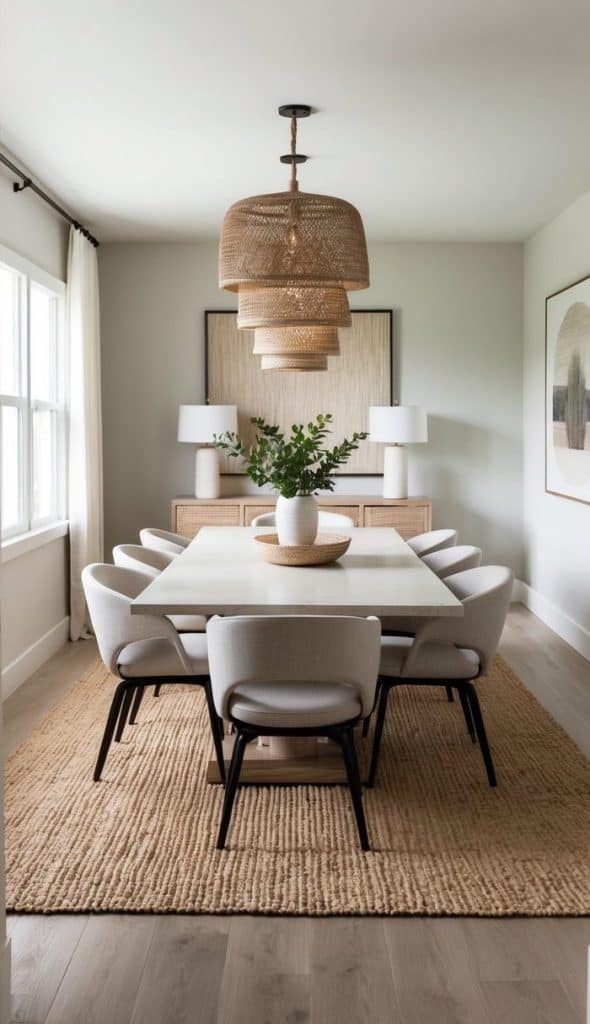 36 Neutral Dining Room Ideas for Subtle Sophistication: Effortless ...