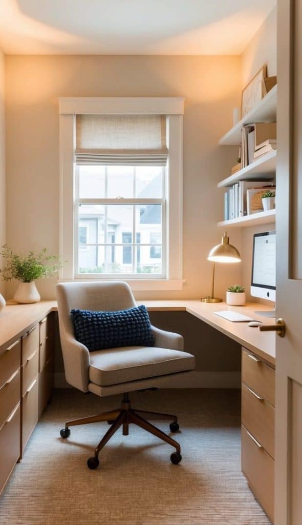 30 Cozy Home Office Ideas for a Comfortable Workspace: Create Your ...
