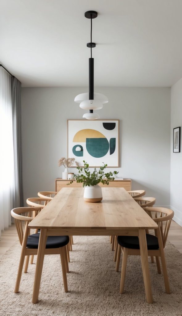 35 Scandinavian Dining Room Ideas for Cozy Simplicity - We Heart Cozy
