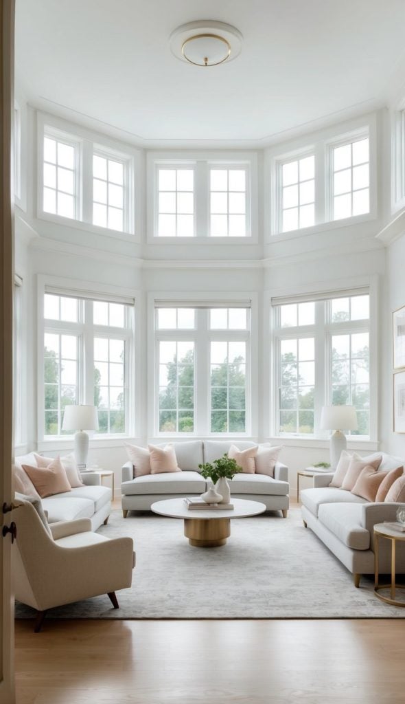 37 Bright Living Room Ideas to Enhance Natural Light: Sunny Solutions ...
