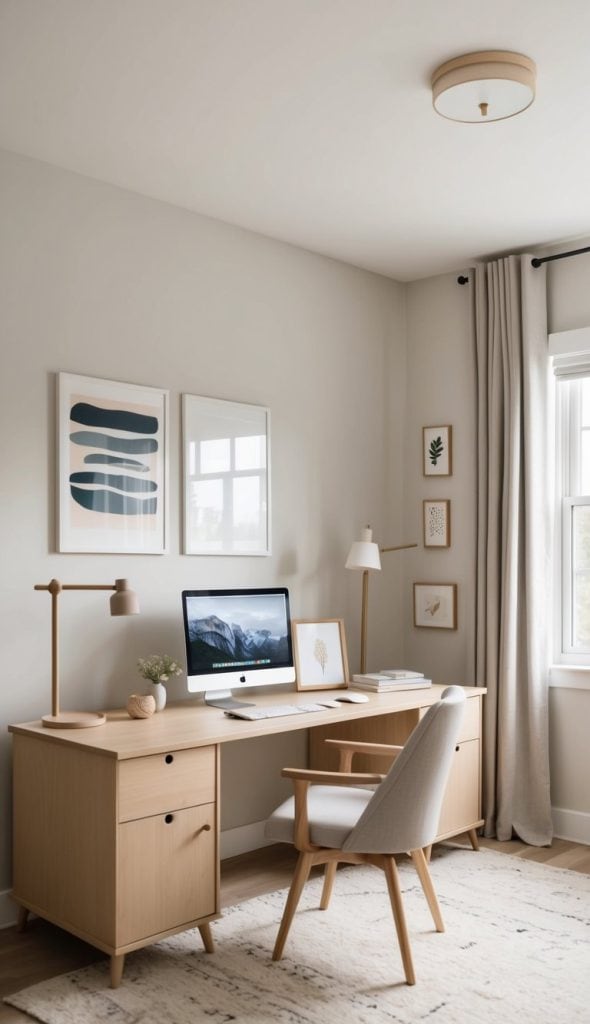 27 Scandinavian Home Office Ideas for a Cozy, Chic Workspace