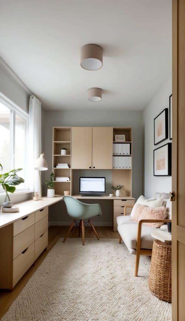 27 Scandinavian Home Office Ideas for a Cozy, Chic Workspace