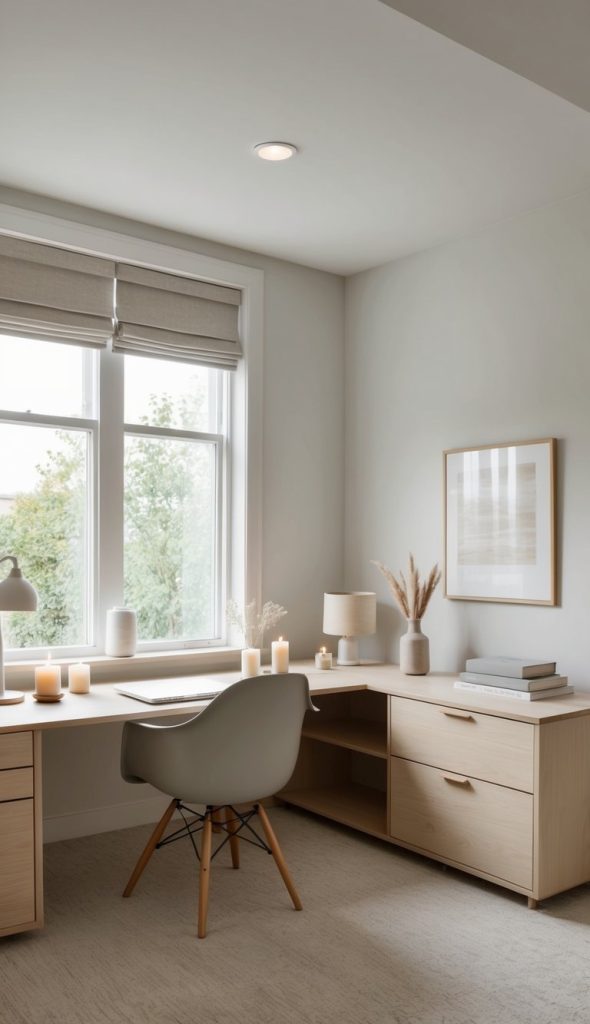 Photo inspiration: Visual Reference: 27 Scandinavian Home Office Ideas For A Cozy Chic Workspace