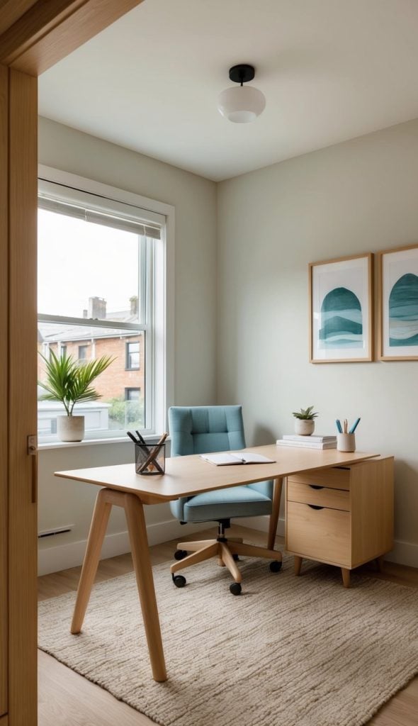 27 Scandinavian Home Office Ideas for a Cozy, Chic Workspace