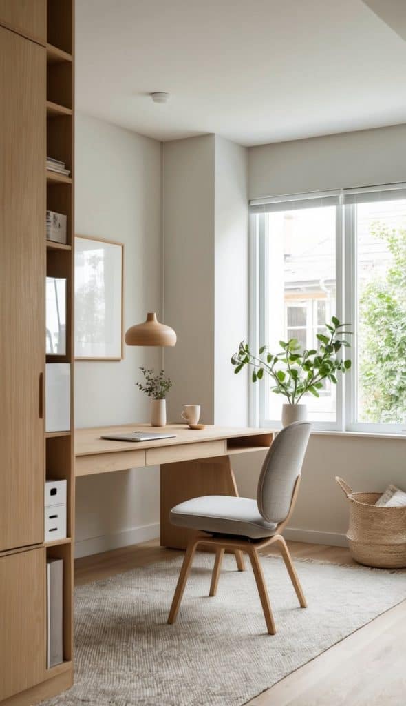 27 Scandinavian Home Office Ideas for a Cozy, Chic Workspace