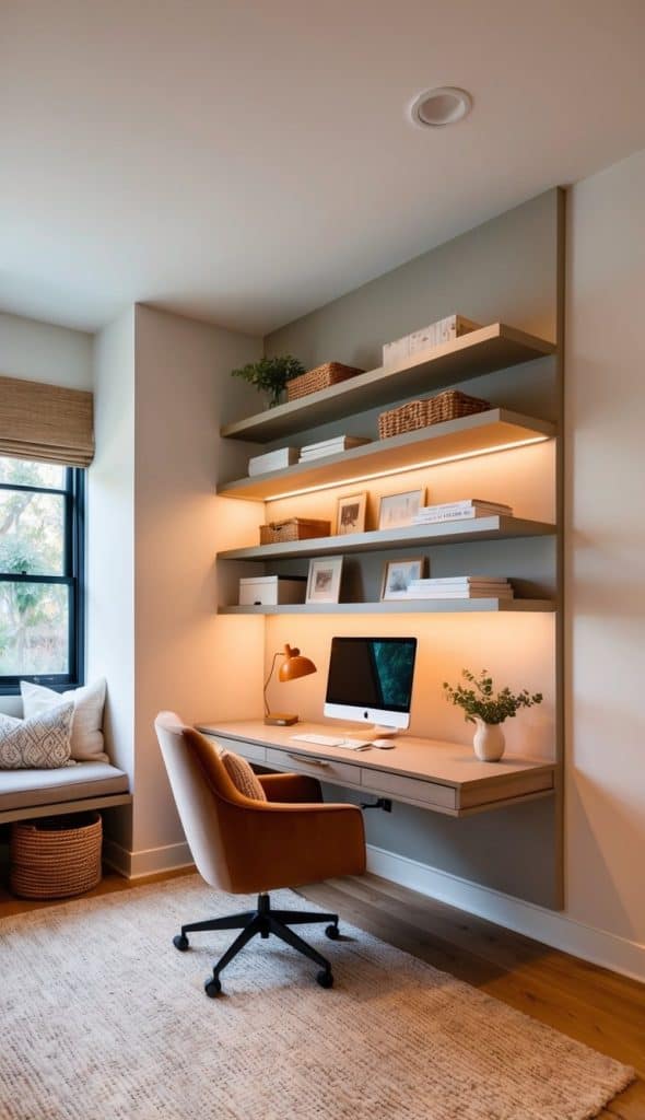30 Cozy Home Office Ideas for a Comfortable Workspace: Create Your ...
