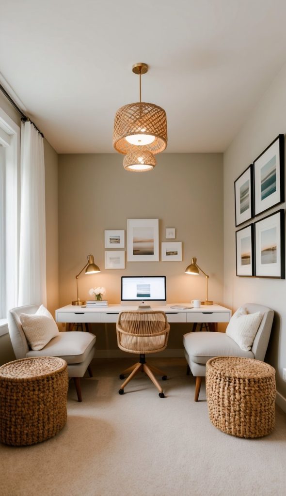 30 Cozy Home Office Ideas for a Comfortable Workspace: Create Your ...