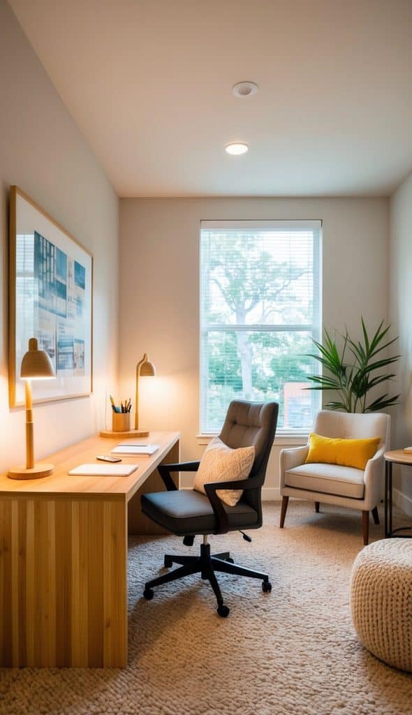 30 Cozy Home Office Ideas for a Comfortable Workspace: Create Your ...