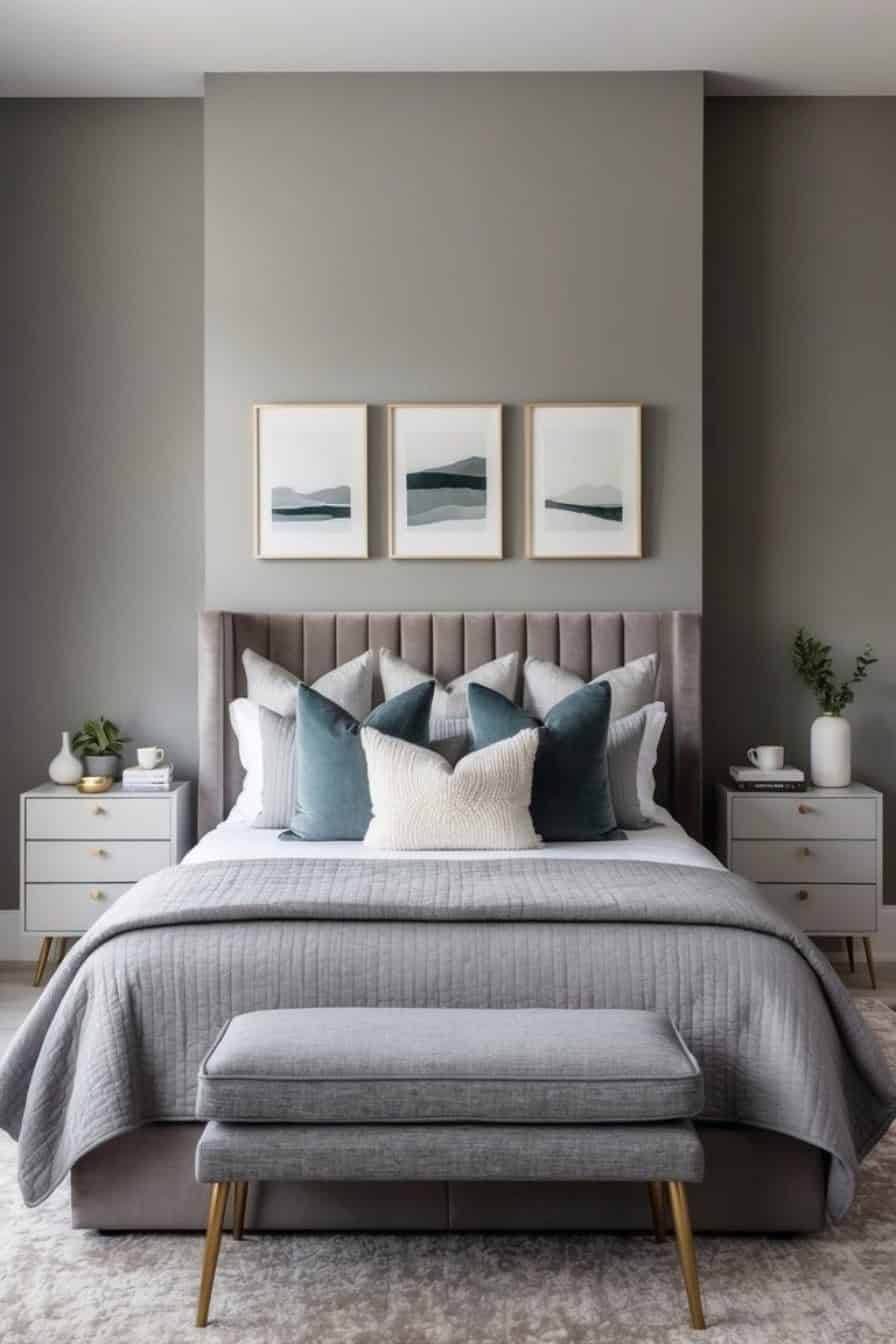 Illustration of Rustic Bedroom Color Schemes