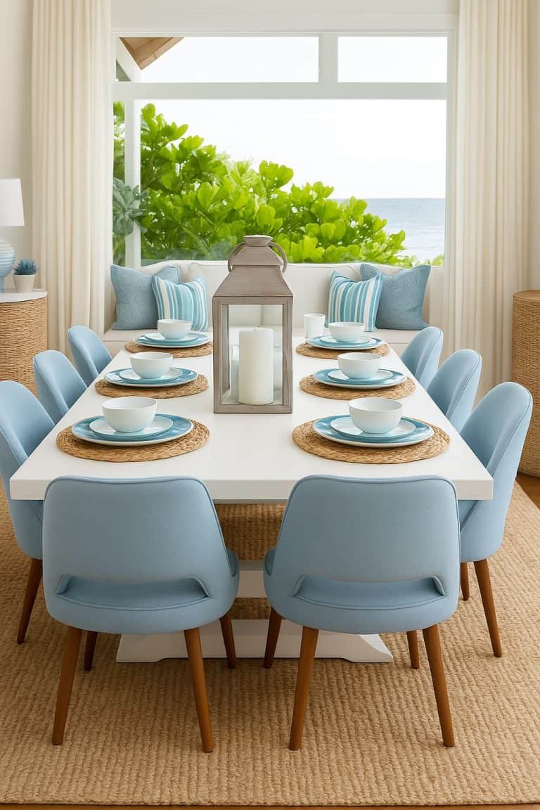 18 Coastal Dining Room Ideas for a Relaxing Retreat: Bring the Beach ...