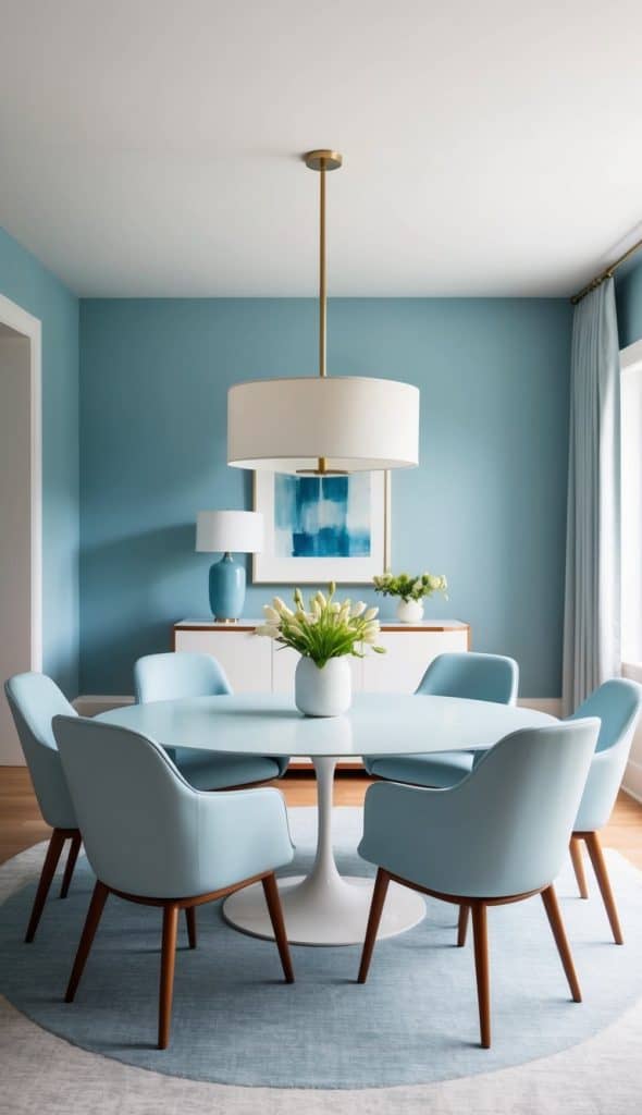 32 Blue Dining Room Ideas for a Serene and Stylish Space - We Heart Cozy