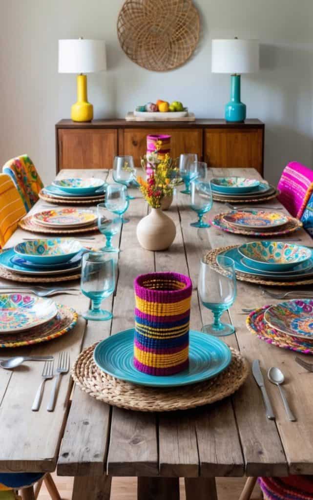 44 Boho Dining Room Ideas for a Strikingly Eclectic Space - We Heart Cozy
