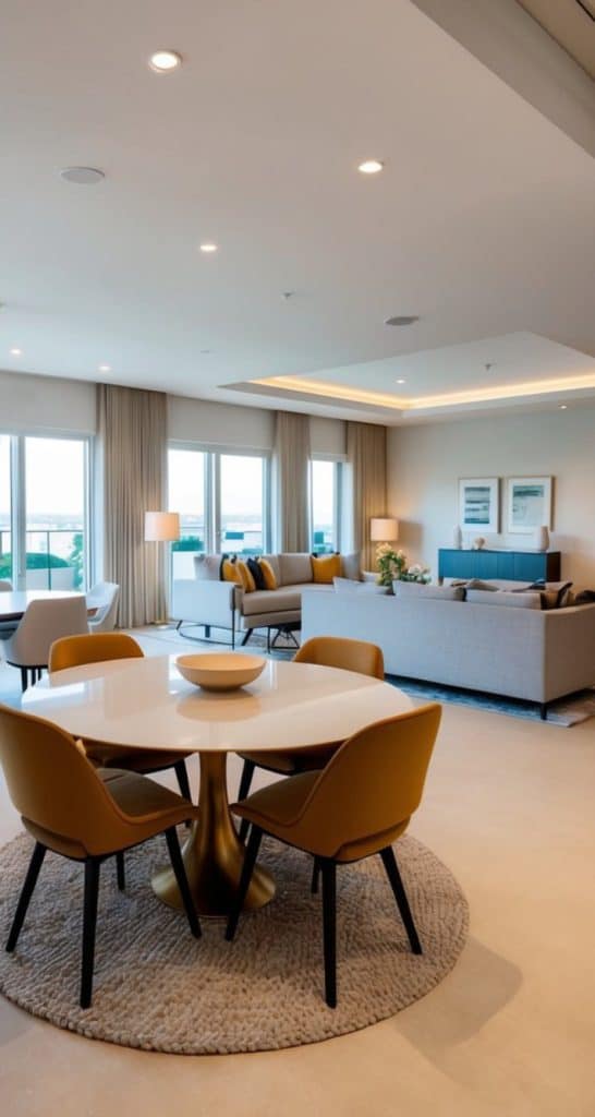 View of 21 Open-Concept Dining Room Ideas for a Seamless Flow - We Heart Cozy
