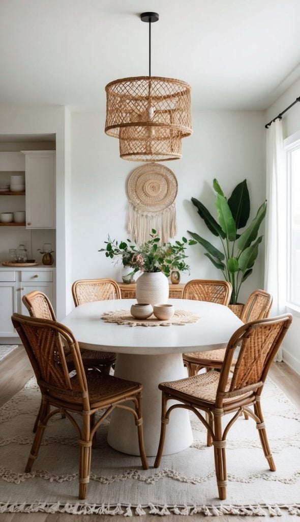 44 Boho Dining Room Ideas for a Strikingly Eclectic Space - We Heart Cozy