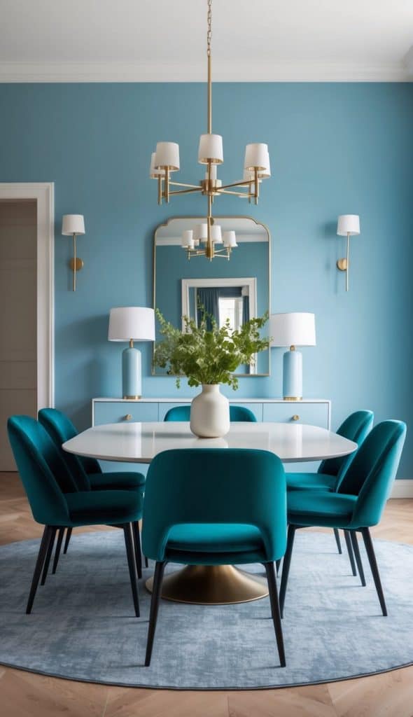 32 Blue Dining Room Ideas for a Serene and Stylish Space - We Heart Cozy
