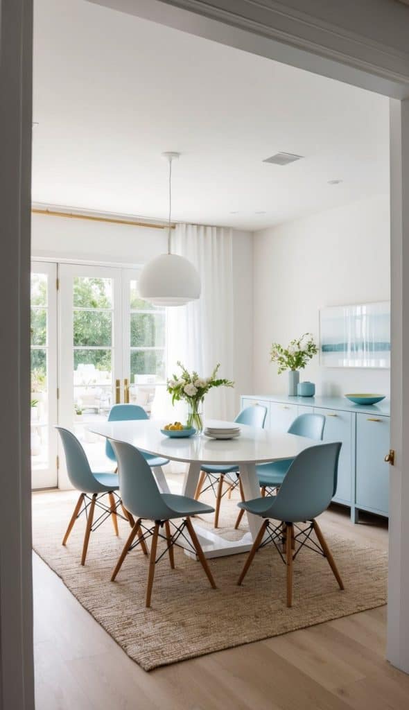 32 Blue Dining Room Ideas for a Serene and Stylish Space - We Heart Cozy