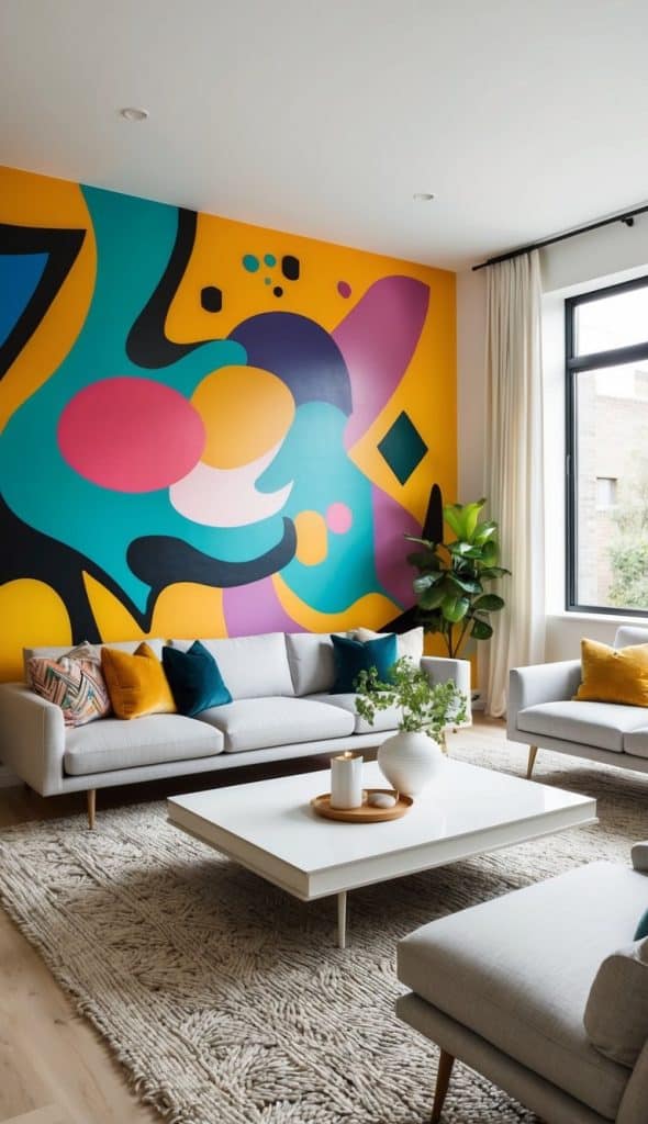 32 Accent Wall Living Room Ideas for a Bold Statement - We Heart Cozy