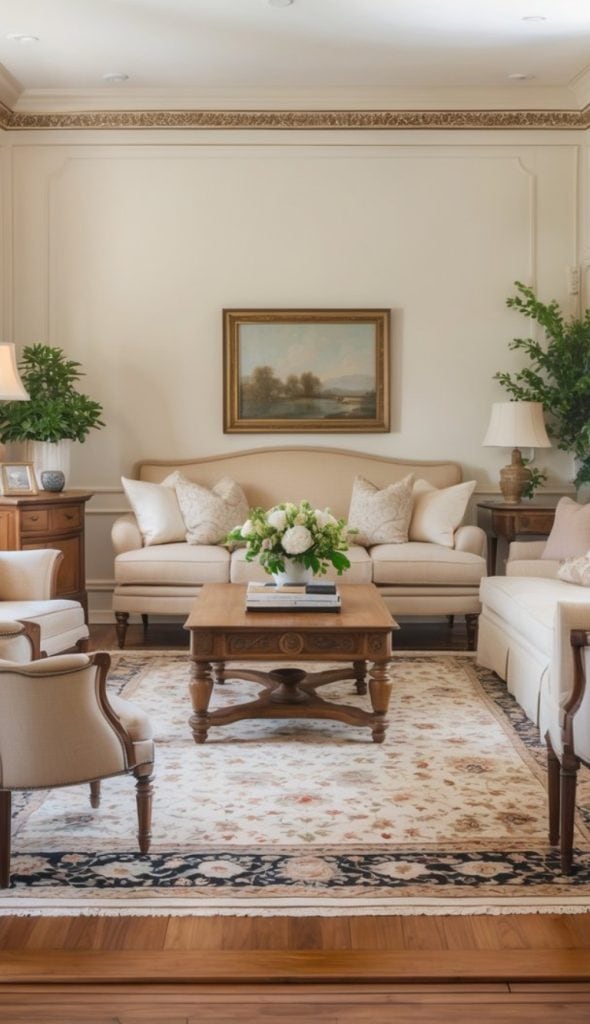 32 Traditional Living Room Ideas for Timeless Elegance